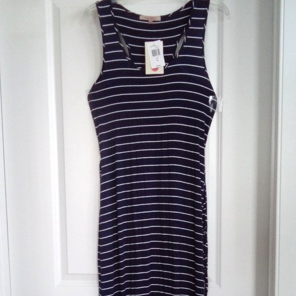 Black Couture Sleeveless Racerback Rope Tie Casual Maxi Dress - Picture 7 of 10